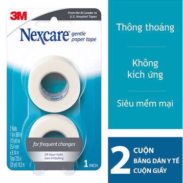Băng Keo Y Tế Nexcare 3M 781-2PK Cuộn Giấy 2 Cuộn/Vỉ