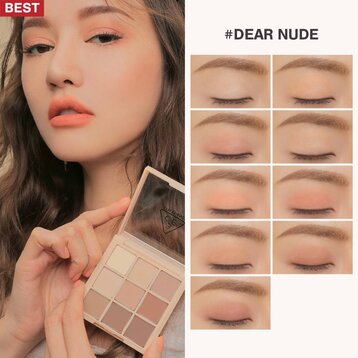 Bảng Phấn Mắt 3CE Multi Eye Color - Dear Nude 8.5g