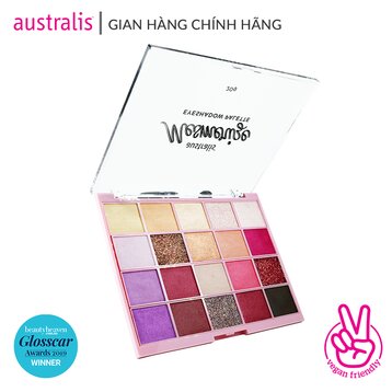 Bảng Phấn Mắt Australis 20 Màu Lấp Lánh 20g