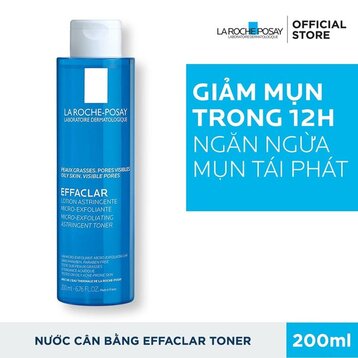 Combo La Roche-Posay Cân Bằng, Làm Sạch Cho Da Dầu