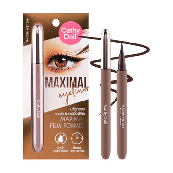 Bút Kẻ Mắt Cathy Doll Siêu Mảnh 02 Sexy Brown - Nâu 0.7ml
