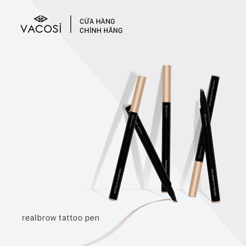 Bút Kẻ Sợi Mày Tatoo Vacosi 05 Dark Gray 3g