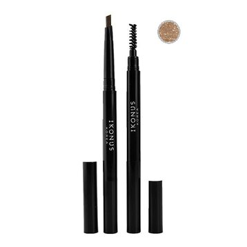 Chì Kẻ Chân Mày Hai Đầu Màu Nâu Sáng Light Brown IKONUS