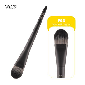 Cọ Tán Nền Vacosi Đầu Dẹp Bản To F03