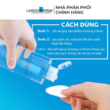 Combo 2 Nước Tẩy Trang La Roche-Posay Dành Cho Da Nhạy Cảm 400ml