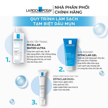 Combo 2 Nước Tẩy Trang La Roche-Posay Dành Cho Da Nhạy Cảm 400ml