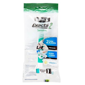 Dao Cạo Râu Schick Lưỡi Kép Cho Da Nhạy Cảm (Gói 1 Cây)