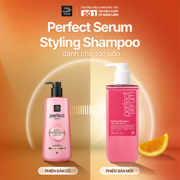 Dầu Gội Mise en scène Dưỡng Suôn Mượt Cho Tóc Uốn 530ml