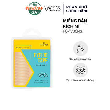 Miếng Dán Kích Mí Vacosi Hộp Vuông Size S 500 Miếng