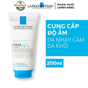Sữa Tắm &amp; Rửa Mặt La Roche-Posay Cho Da Khô Nhạy Cảm 200ml