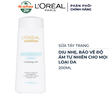 Sữa Tẩy Trang L'Oréal Dịu Nhẹ Cho Mọi Loại Da 200ml