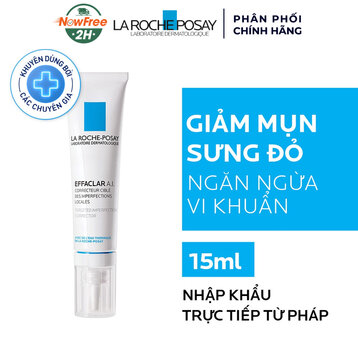 Kem Giảm Mụn La Roche-Posay Dành Cho Mụn Sưng Đỏ 15ml