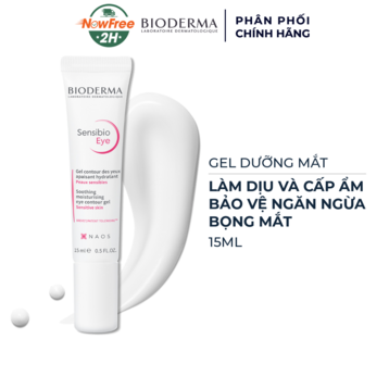 Gel Dưỡng Mắt Bioderma Giúp Làm Dịu Và Cấp Ẩm Cho Da 15ml