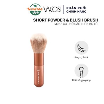 Cọ Phủ Vacosi Đầu Tròn Bỏ Túi M05