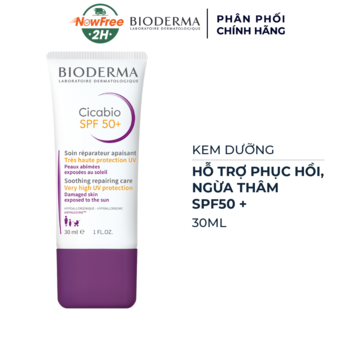 Kem Dưỡng Bioderma Hỗ Trợ Phục Hồi, Ngừa Thâm SPF50 30ml