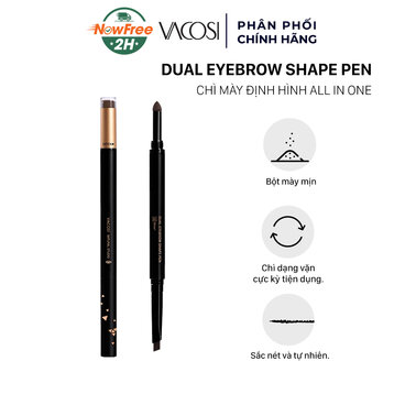 Chì Mày Vacosi Định Hình Đa Năng 04 Xám Đậm 5ml