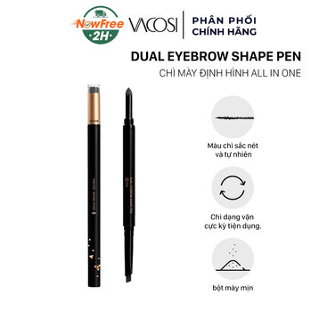 Chì Mày Vacosi Định Hình Đa Năng 05 Nâu Tự Nhiên 5ml