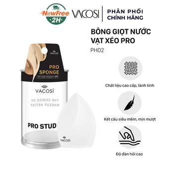 Bông Giọt Nước Vạt Xéo Vacosi Pro PH02 (Hộp 1 Cái)