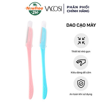 Dao Cạo Chân Mày Vacosi DC06 (2 Cây)