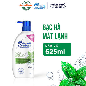 Dầu Gội Head &amp; Shoulders Bạc Hà Mát Lạnh 625ml
