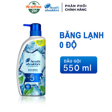 Dầu Gội Head &amp; Shoulders Băng Lạnh Sạch Gàu 550ml