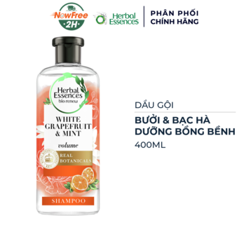 Dầu Gội Herbal Essences Bưởi &amp; Bạc Hà 400ml