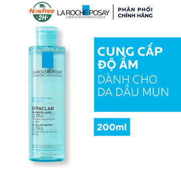 Nước Tẩy Trang La Roche-Posay Cho Da Dầu, Nhạy Cảm 200ml