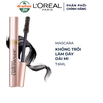 Mascara L'Oreal Không Trôi, Làm Dày &amp; Dài Mi 7.6ml