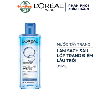 [Mini] Nước Tẩy Trang L'Oreal Làm Sạch Sâu Trang Điểm 95ml