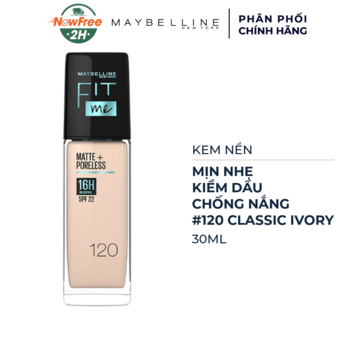 Kem Nền Maybelline Mịn Nhẹ Kiềm Dầu Chống Nắng #120 30ml