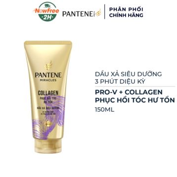 Dầu Xả Pantene 3 Phút Diệu Kỳ Phục Hồi Tóc Hư Tổn 150ml