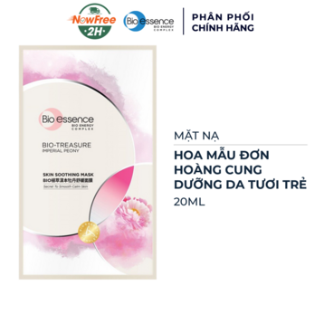 Mặt Nạ Bio-essence Hoa Mẫu Đơn Hoàng Cung Dưỡng Da 20ml