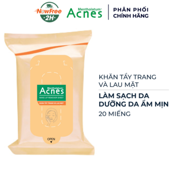 Khăn Giấy Tẩy Trang Acnes 20 Miếng