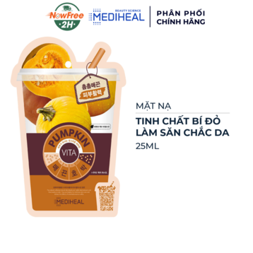 Mặt Nạ Mediheal Tinh Chất Bí Đỏ Làm Săn Chắc Da 25ml