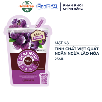 Mặt Nạ Mediheal Tinh Chất Việt Quất Ngăn Ngừa Lão Hóa 25ml