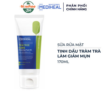 Sữa Rửa Mặt Mediheal Tinh Dầu Tràm Trà Làm Giảm Mụn 170ml