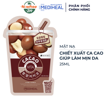 Mặt Nạ Mediheal Ca Cao Giúp Làm Mịn Da 25ml