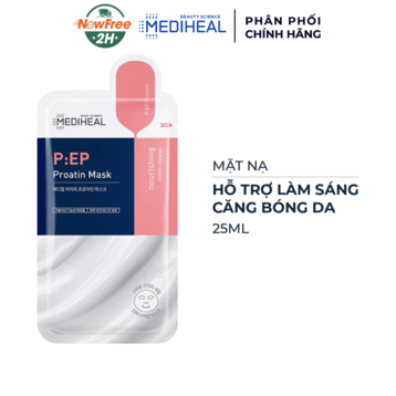 Mặt Nạ Mediheal P:EP Hỗ Trợ Làm Sáng &amp; Căng Bóng Da 25ml