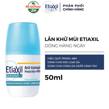 Lăn Khử Mùi EtiaXil Hàng Ngày Cho Mọi Loại Da 50ml