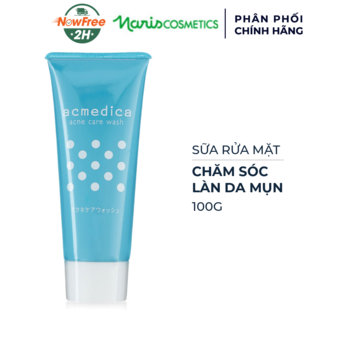 Sữa Rửa Mặt Naris Acmedica Chăm Sóc Da Mụn 100g