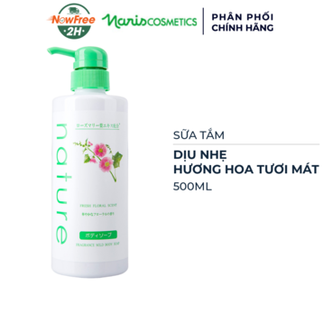 Sữa Tắm Naris Nature Dịu Nhẹ Hương Hoa Tươi Mát 500ml