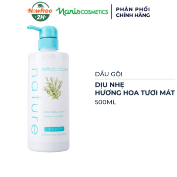 Dầu Gội Naris Nature Dịu Nhẹ Hương Hoa Tươi Mát 500ml