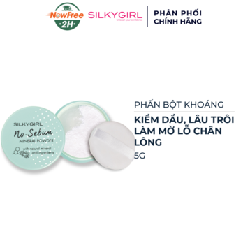 Phấn Phủ Khoáng Silkygirl No-Sebum Mineral Powder 5g