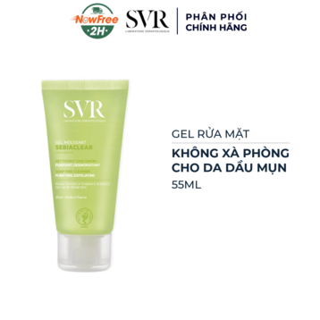Gel Rửa Mặt SVR Không Chứa Xà Phòng Cho Da Dầu 55ml