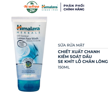 Sữa Rửa Mặt Himalaya Herbals Chanh Kiểm Soát Dầu 150ml