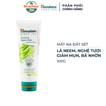 Mặt Nạ Himalaya Herbals Đất Sét Làm Giảm Mụn, Bã Nhờn 100g