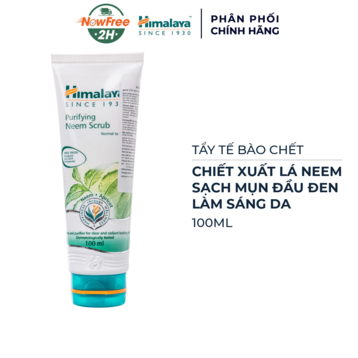 Tẩy Tế Bào Chết Himalaya Herbals Lá Neem Làm Sạch Da 100ml