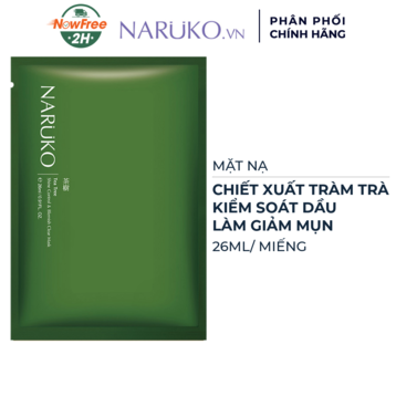 Mặt Nạ Naruko Tràm Trà Kiểm Soát Dầu Và Giảm Mụn 26ml