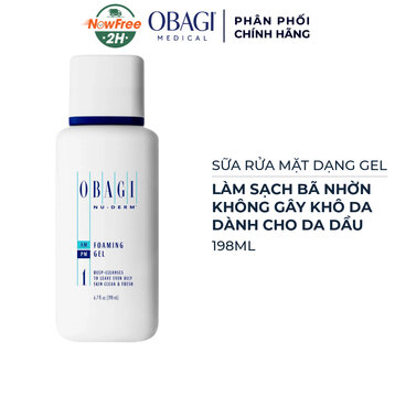 Sữa Rửa Mặt Obagi Dạng Gel Cho Da Dầu 198ml