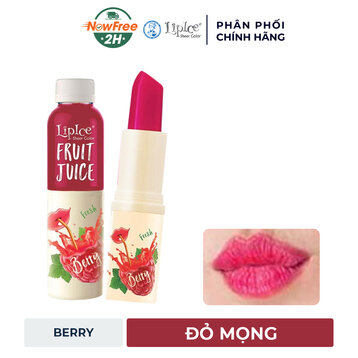 Son Dưỡng Lipice Trái Cây Berry - Đỏ Mọng 4g